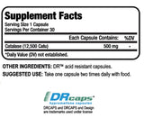 Catalase 500mg Antioxidante