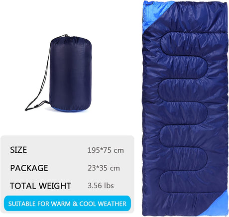 Saco de dormir impermeable para equipo de camping y viajes