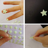 Pegatinas de estrellas brillantes, marca desconocida, 615 pcs.