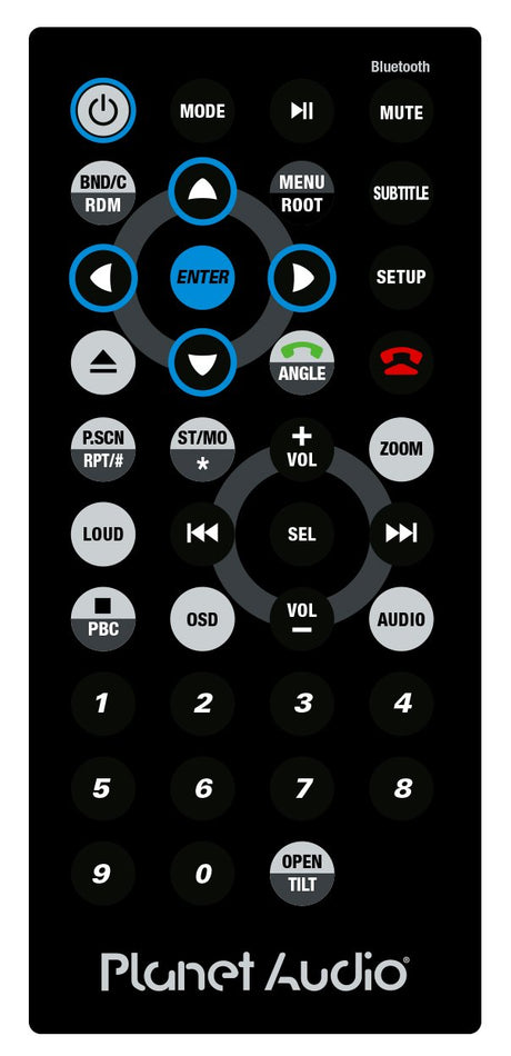 Planet Audio P9759B Din individual, pantalla táctil