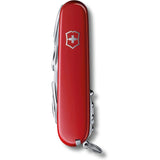 Navaja suiza de bolsillo para multiples usos de color rojo