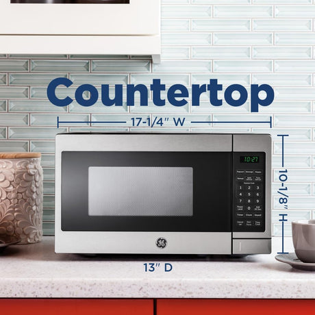 Microondas GE JEM3072SHSS 700W, 0.7 pies cúbicos, Defrost