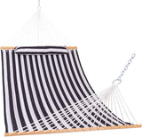 Hamaca Doble Lazy Daze 12 FT, con Baras y Almohada, 450 lbs