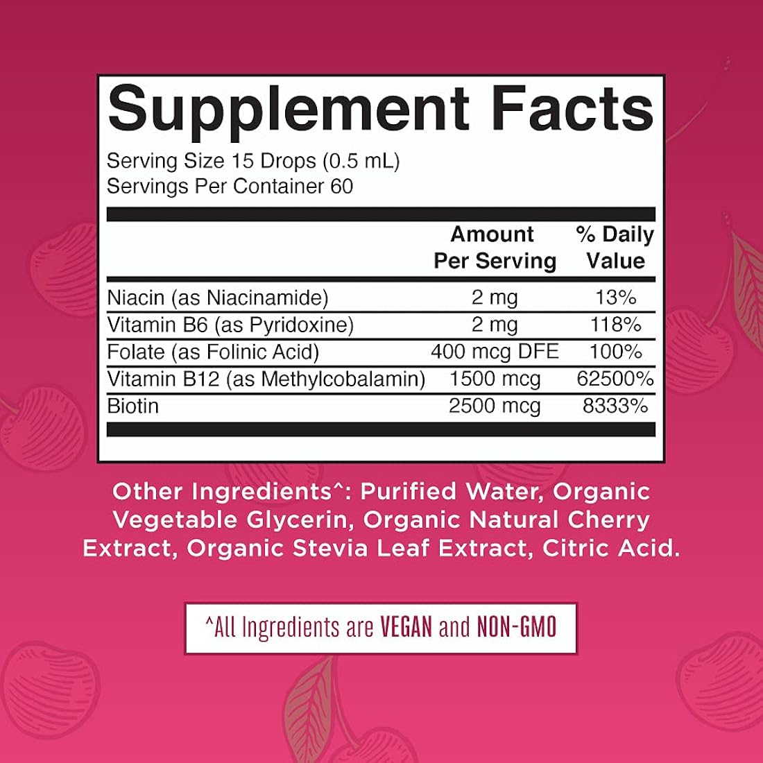 Suplementos Alimenticios  Complejo de vitamina B con biotina