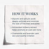 20 Tratamiento durante la noche exfoliante brillo Peel