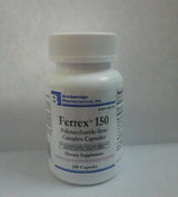 Suplemento Ferrex de hierro de polisacárido 100 unidades