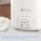 Olla Arrocera 1.0L WHITE TIGER, Rápido, 1-2 Personas, Modelo Mini