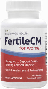 Suplemento FertileCM para producir moco cervical fertilidad