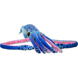 Peluche Calamar  animal para niños Azul