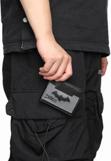 Cartera Bifold Hombre con Logo de Batman