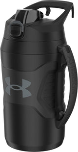 Under Armour, Playmaker Jug - Botella deportiva de agua con asa, aislamiento de espuma y resistente a fugas, 64 onzas y 32 onzas