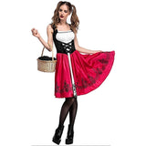 Disfraz de Caperucita Roja para mujer con capa talla S
