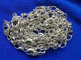 Pulseras de metal plateado por 10 unidades