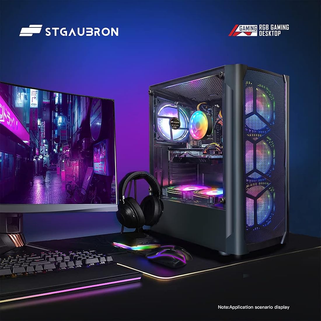 Computadora Gaming Intel Core I7 3.4 GHz de hasta 3.9 GHz