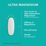 Qunol Magnesio Glicinato Complejo, 250mg, 90 cápsulas