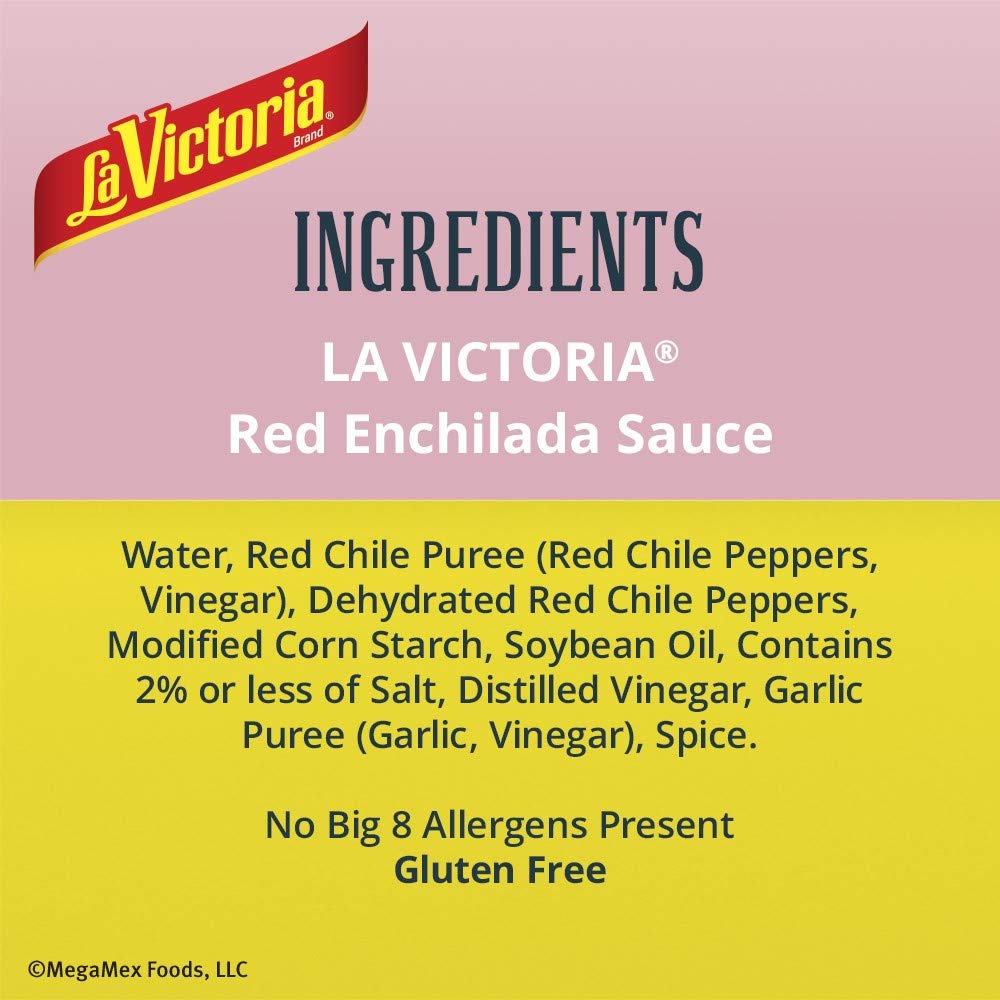 Salsa Enchilada Tradicional La Victoria, Suave, 28 oz