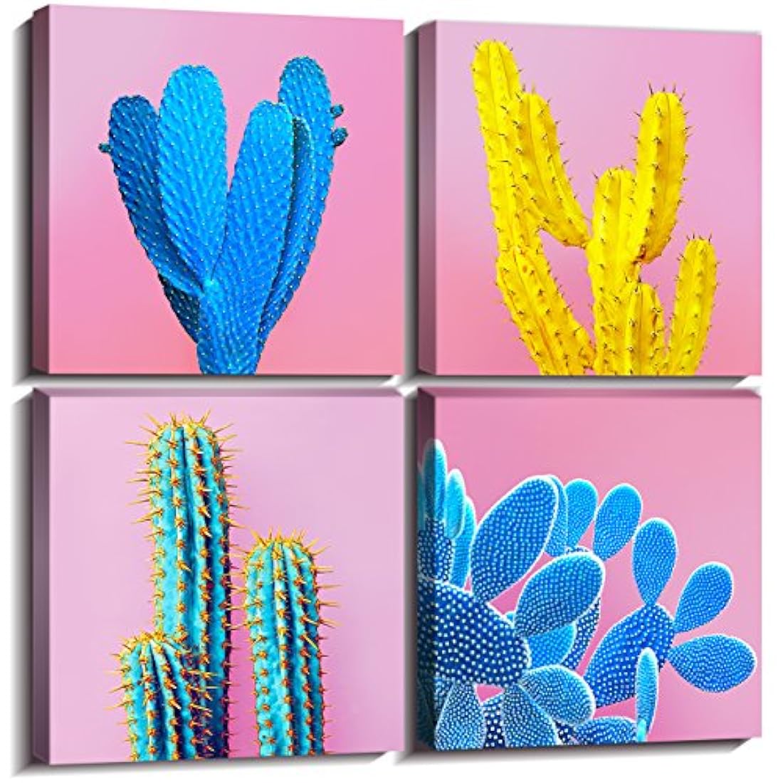 Cactus Home Decoración de pared arte para sala de estar,