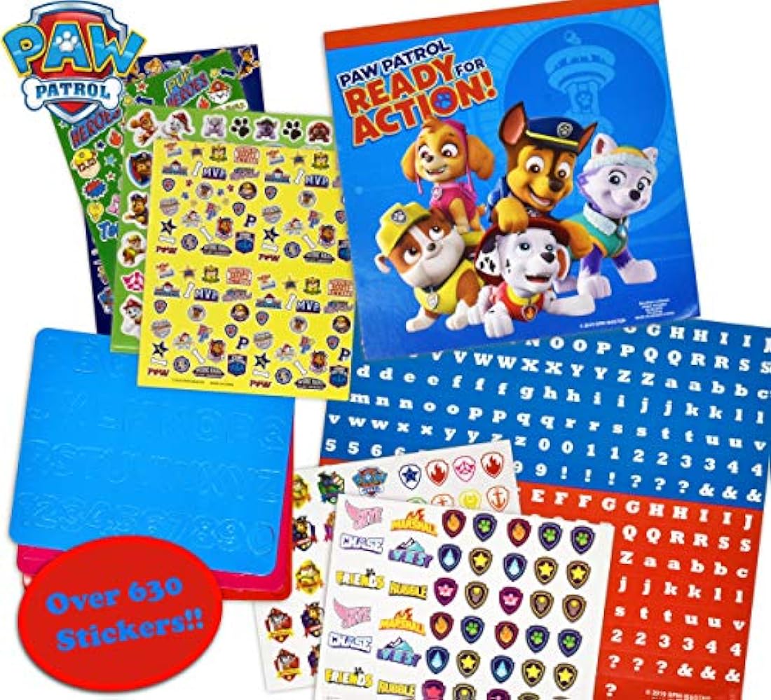 Juego de libros para colorear y actividades de la Patrulla