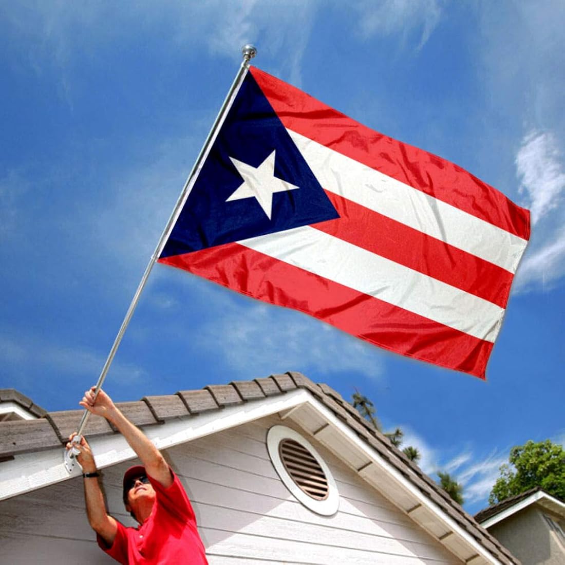 Bandera de la Commonwealth of Puerto Rico de 3 x 5 pies