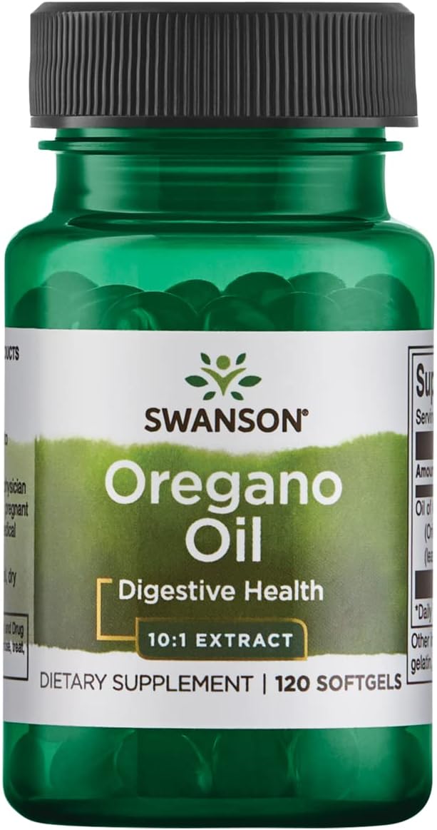 Suplemento Aceite de orégano promueve la salud digestiva