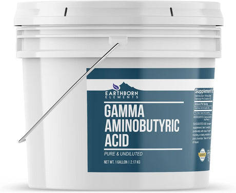 Suplemento Ácido amminobutírico gamma (GABA) Cubo de 1 galón