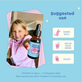 JoySpring Kids B Complejo Líquido con Elderberry, Zinc y Vitamina C