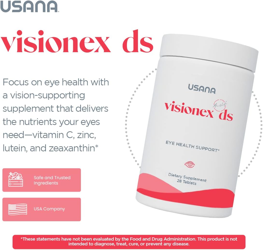 Suplemento Visionex DS con luteína zeaxantina apoyo visual