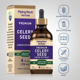 Piping Rock Extracto de Semilla de Apio Líquido 4oz Herb Tincture