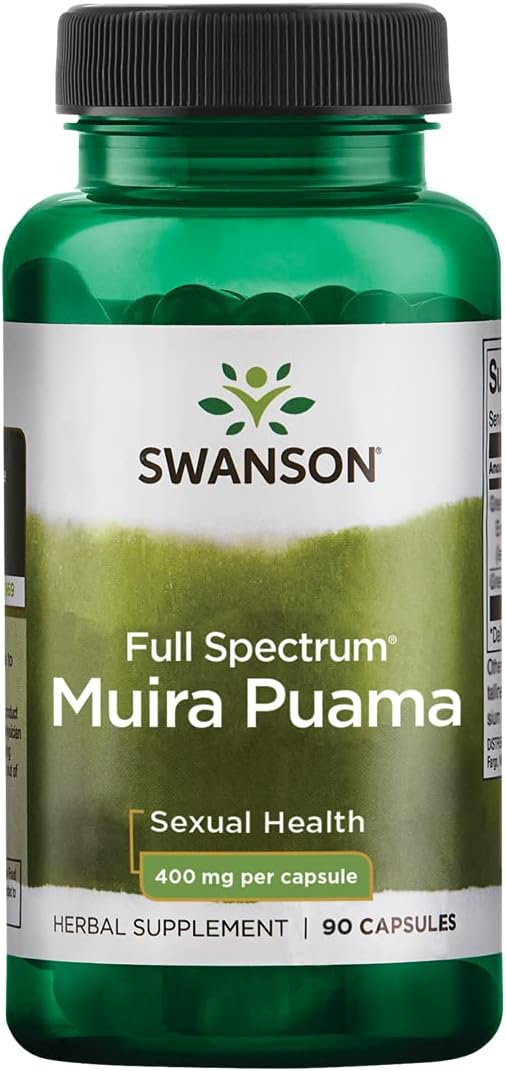 Apoyo Suplemento Hombres Mujeres 400 mg 90 Cápsulas Nwlnutra