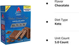 Obleas fritas de proteína sabor chocolate, alta en fibra, 5u