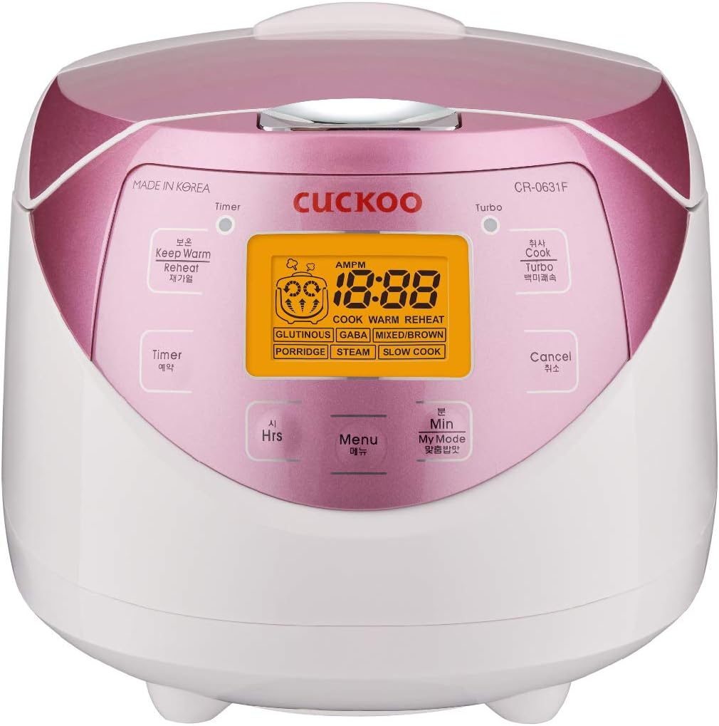 Arrocera CUCKOO CR-0631F 6 Tazas, 7 Modos, Pantalla LCD