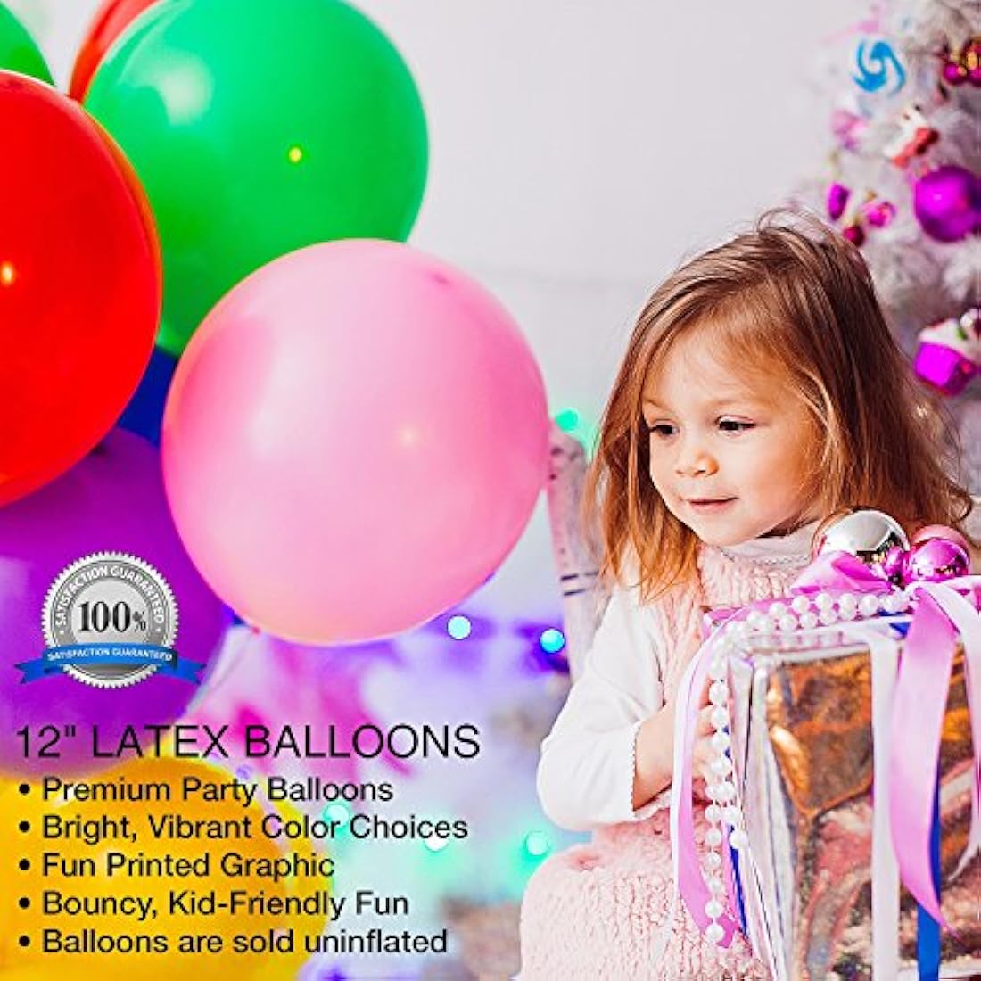 Globos de reciclaje – 2 caras – 11.8 in de látex (16 sobres)