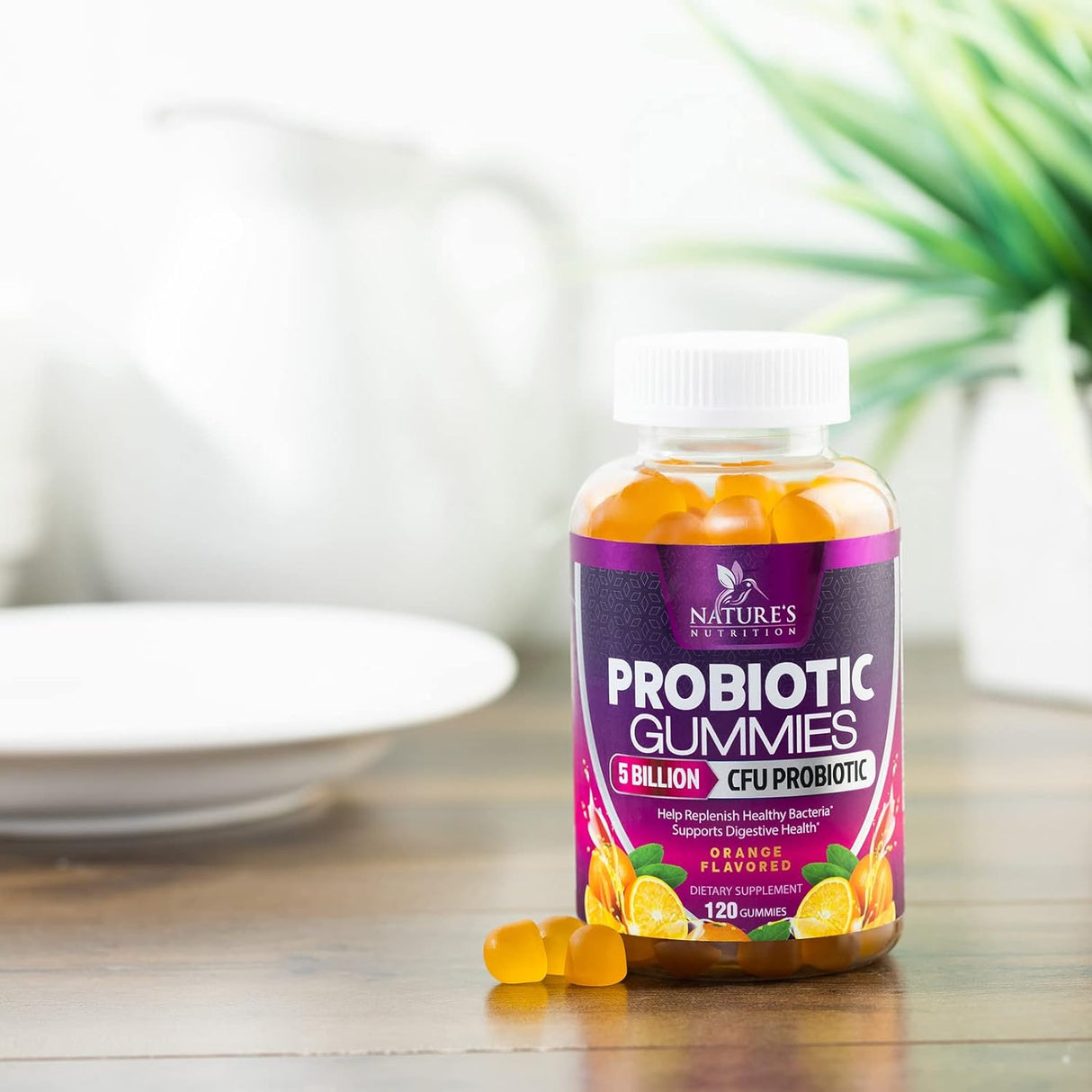 Suplemento Nature's Probióticos extra fuerte  5 mil millones