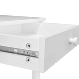 Escritorio y silla para niños con estantes y cubículos