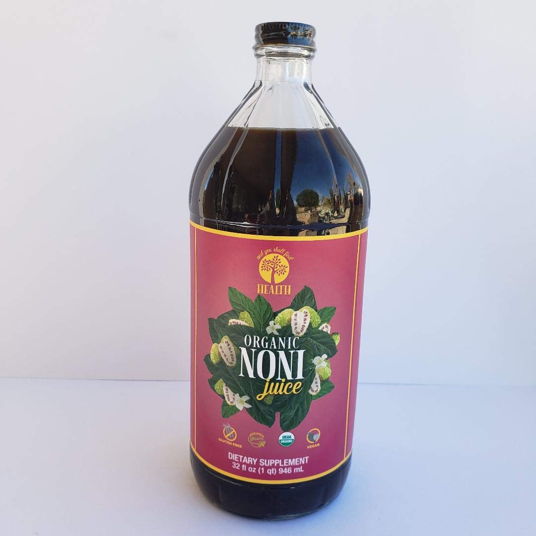 Suplemento Organic Only NONI Jugo de fruta 100% puro 32 oz