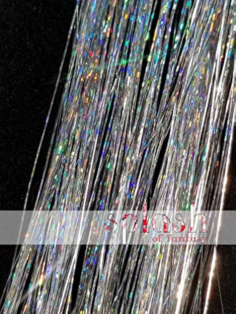 Cabello 20 extensiones para cabello Sparkling Plata