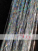 Cabello 20 extensiones para cabello Sparkling Plata
