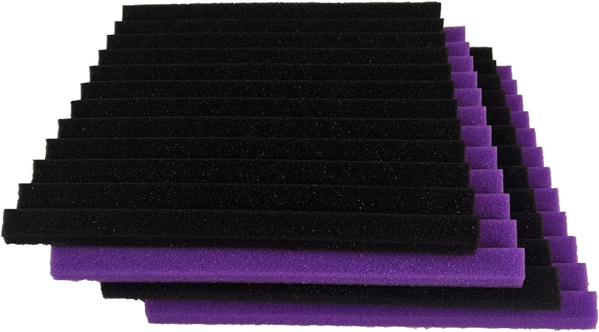 Paneles acústicos de 52 unidades, espuma para estudio, 12x12x1