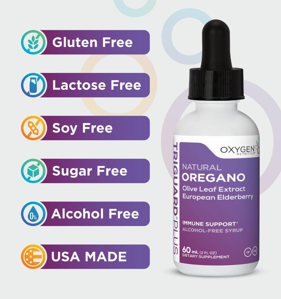 Triguard Plus Extracto Líquido de Orégano, Oliva y Saúco