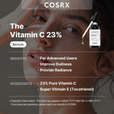 Sérum Facial de Vitamina C y E con Ácido Hialurónico, Antiedad