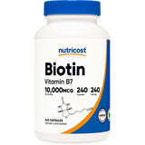 Suplementos Alimenticios Nutricost Biotin Vitamina B7