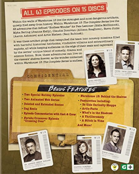 Almacén 13: La serie completa [Blu-ray]