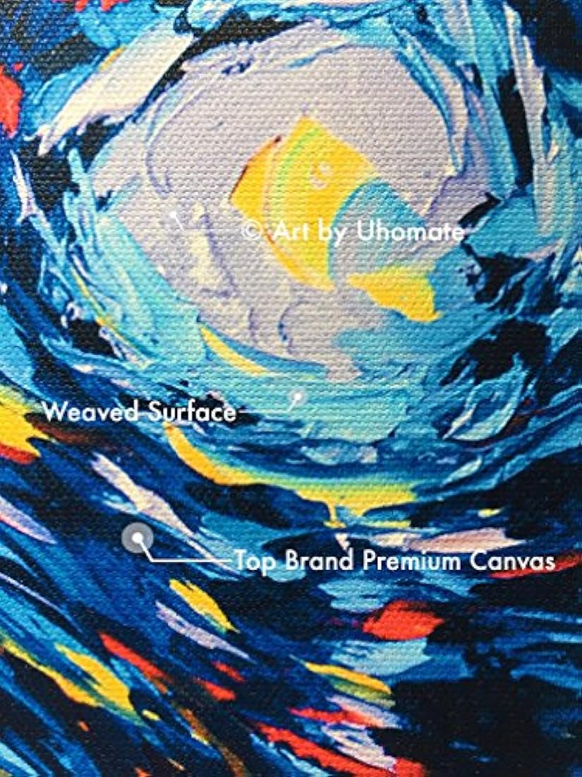 Cuadro de arte abstracta para decoración.