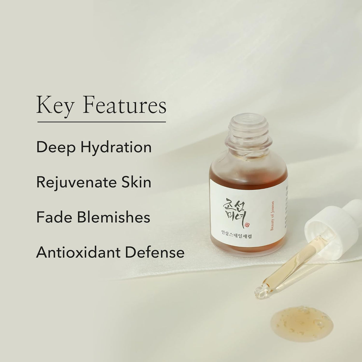 Serum Hidratante con Mucina de Caracol y Ginseng para Rostro
