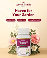 Probióticos Vaginales Mujer - 60B, Flora, Olor, Cándida, Digestión, Saffron, Cranberry, 90 Cápsulas