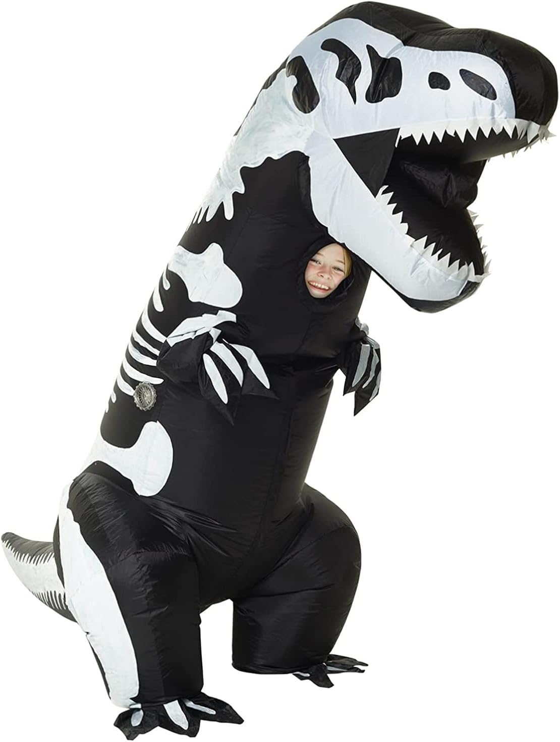 Disfraz de dinosaurio esqueleto inflable Morph