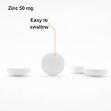 Suplemento de apoyo inmunológico de zinc  antioxidante 60un