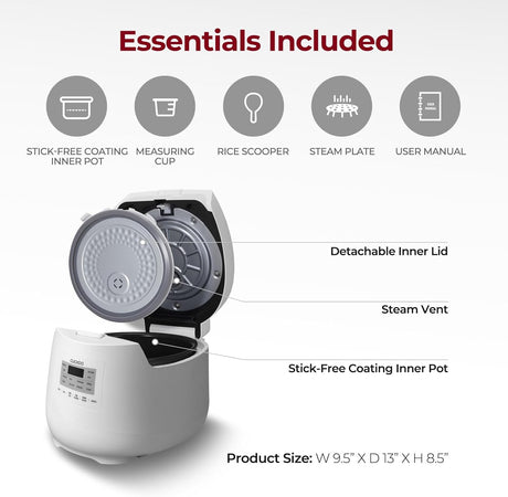 Arrocera CUCKOO CR-0641F, 11 Modos, Tecnología Fuzzy Logic