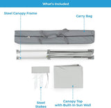 Tienda Instantánea Core con Pared Ajustable, 6 ft x 4 ft