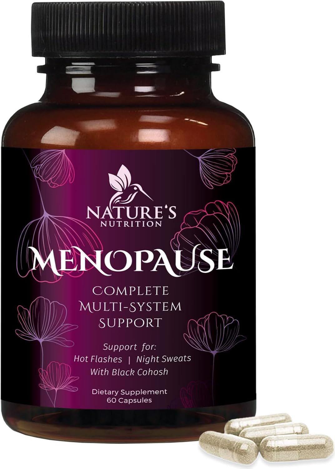 Suplemento de Menopausia con Coash Negro, 60 cápsulas